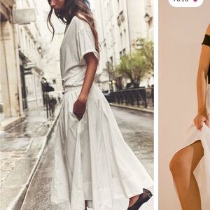 NWT Free People Lowen MIDI SKIRT